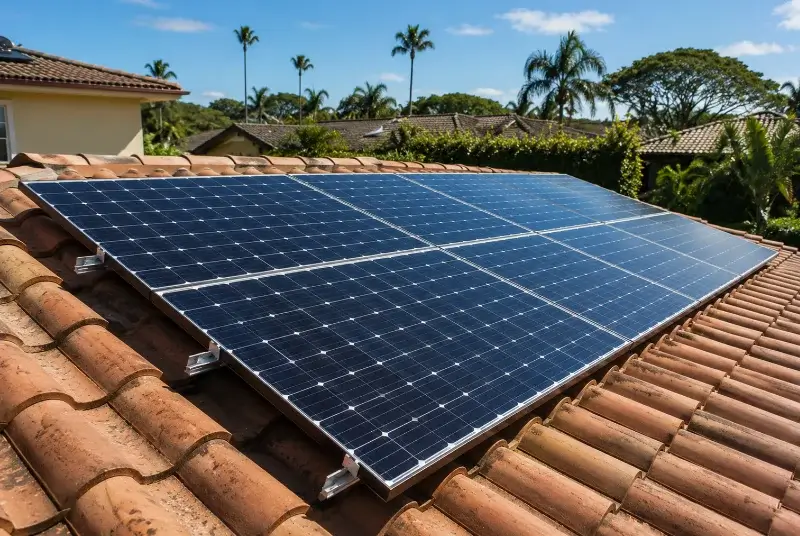 Installation de panneaux solaires à Marignac